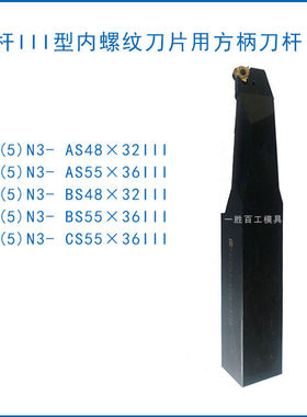 石油管螺纹梳刀刀杆数控刀杆P4(5)N3- CS55X36III