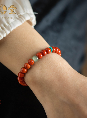 本命年南红玛瑙手串礼物