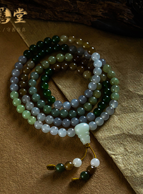 天然和田玉多圈手串国风男女手链