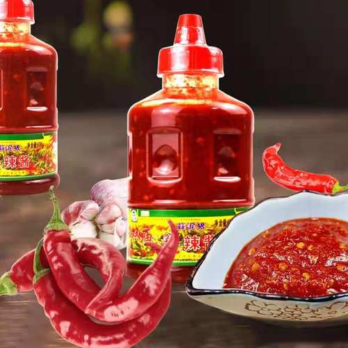 蒜蓉辣酱内蒙古双庙蒜泥狠鲜辣酱