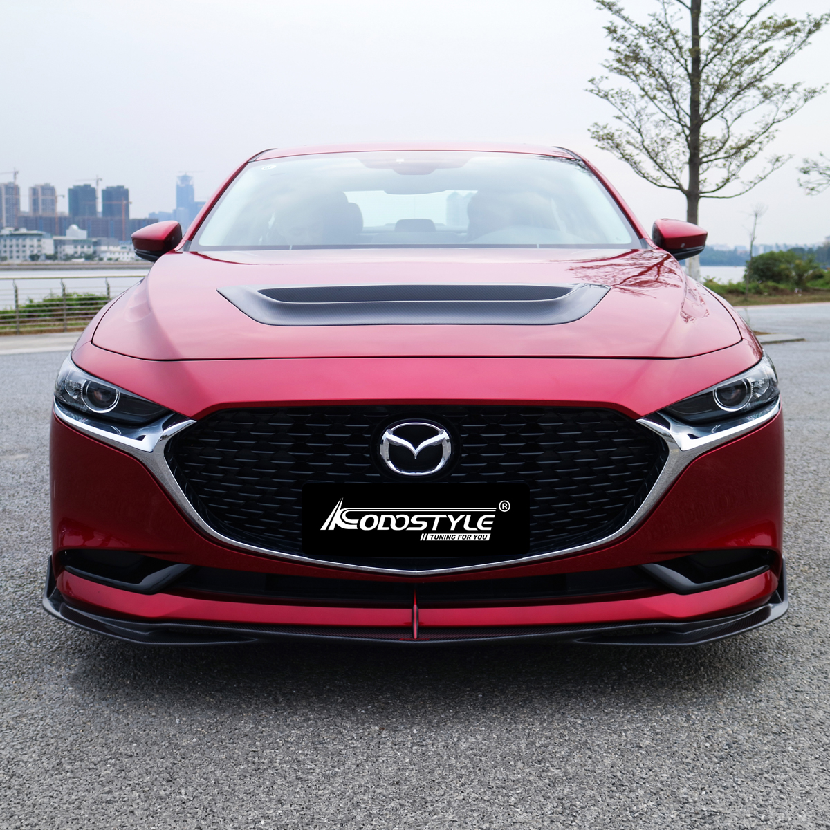 次世代马自达3改装碳纤维包围