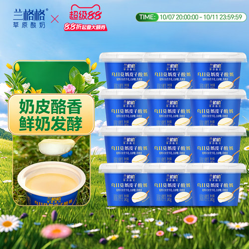 兰格格奶皮子酸奶草原酸奶140g