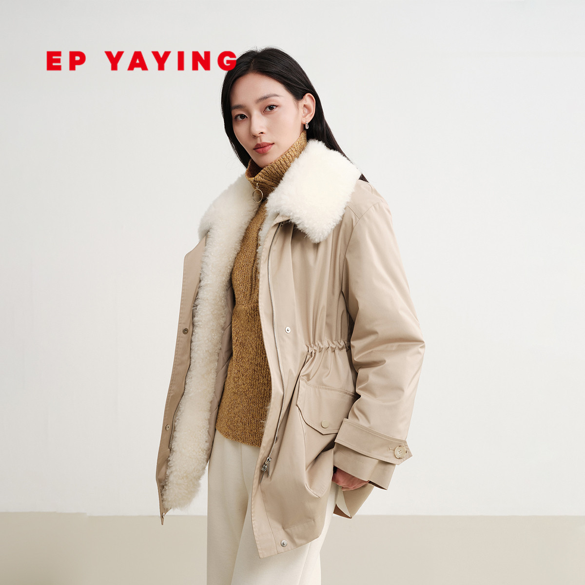 EP雅莹羊毛领商旅派克服