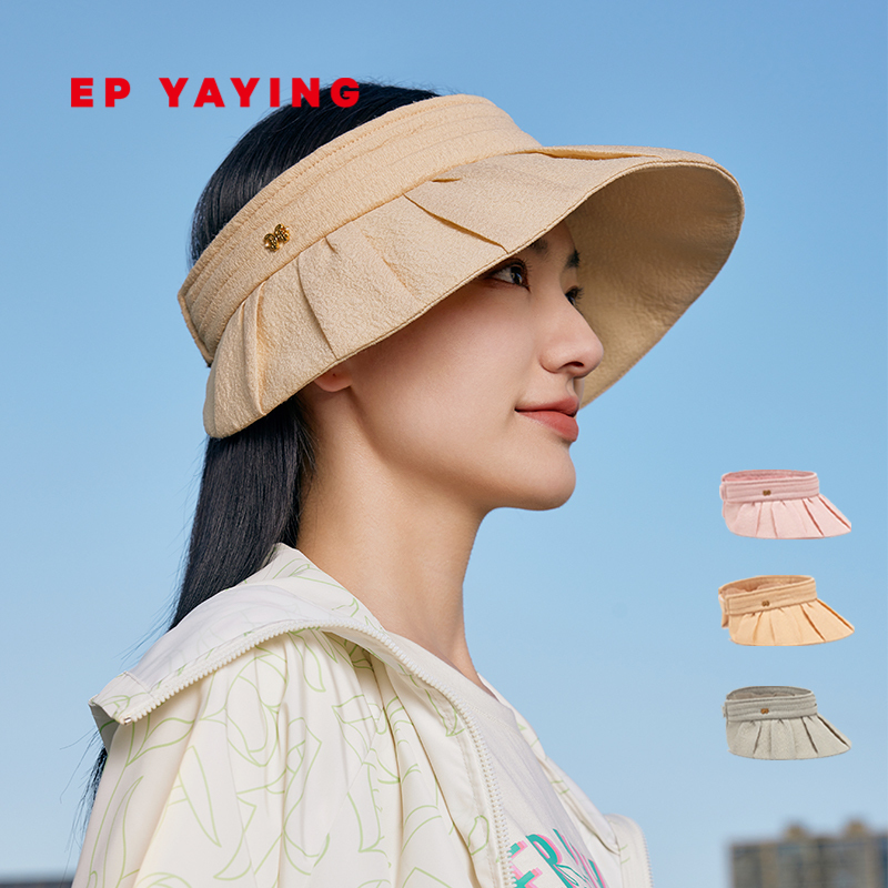 [UPF50+防晒]EP雅莹女帽 防紫外线空顶大檐防晒帽 24春夏新ZH03A 服饰配件/皮带/帽子/围巾 防晒帽 原图主图