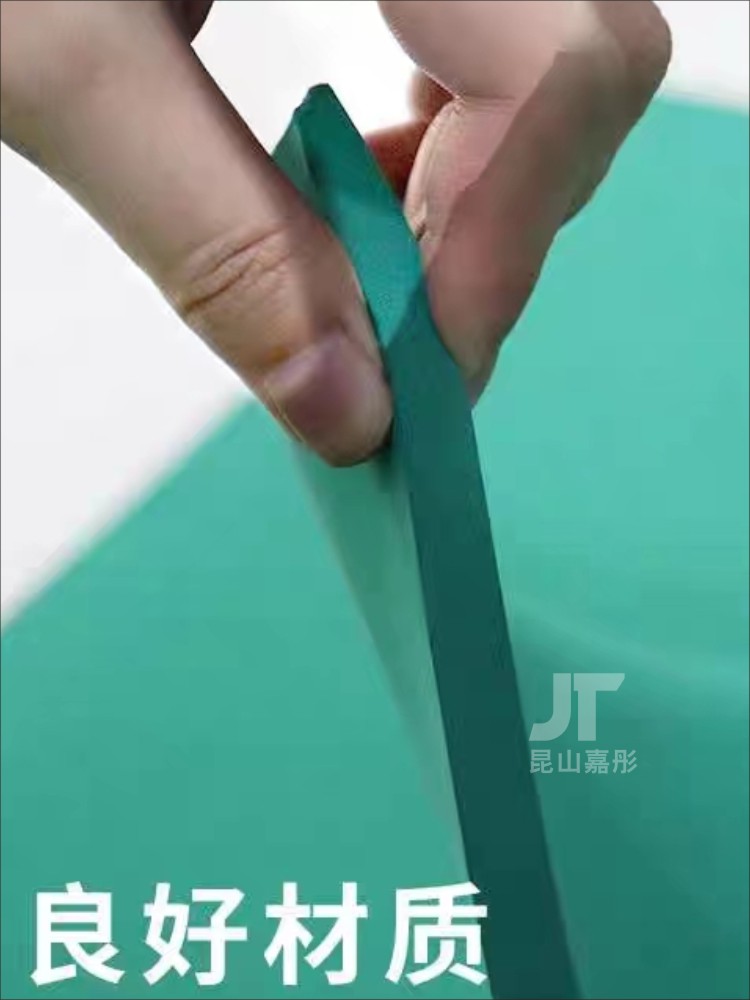 刀模弹垫绿色刀版弹垫海绵60度橡胶刀模泡棉高弹减震刀弹垫1-5mm