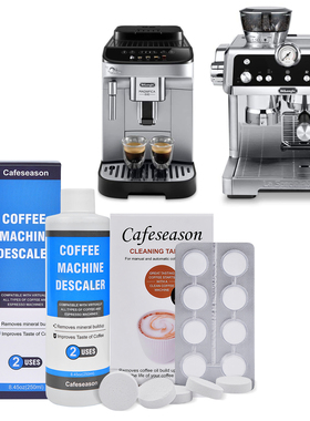 Delonghi/德龙咖啡机清洁片冲煮头清洗除垢剂液配件EC9355/9655