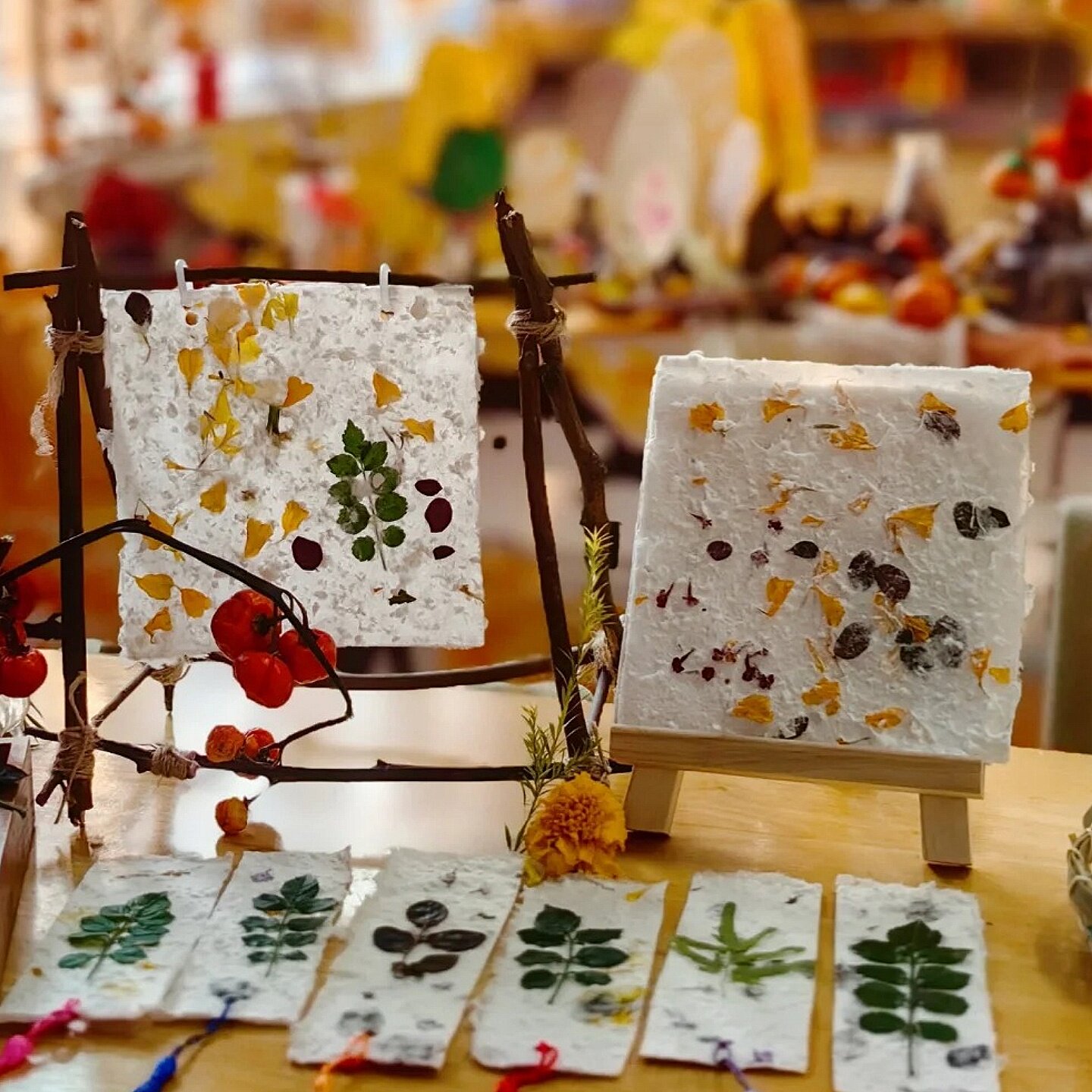 学生非遗传统古法造纸术作品展示幼儿园亲子作业教学活动课材料包图片