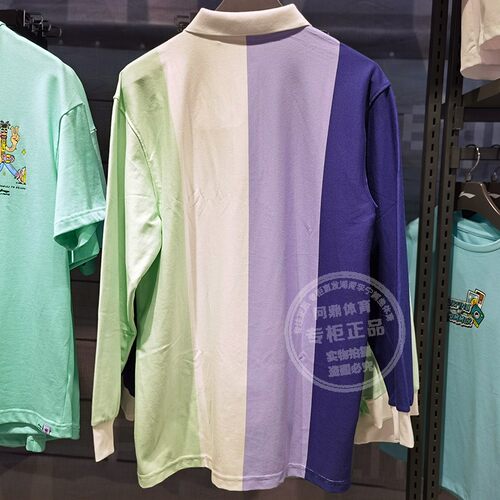 李宁滑板联名男女同款宽松polo衫