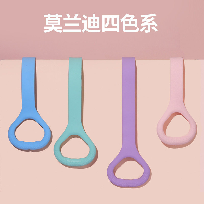 背部训练弹力八字拉力带开肩美背瑜伽8字拉力器健身8字扩胸拉力器