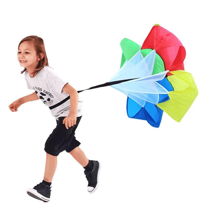儿童阻力伞儿童体能训练伞儿童平衡车阻力伞足球训练辅助跑步伞