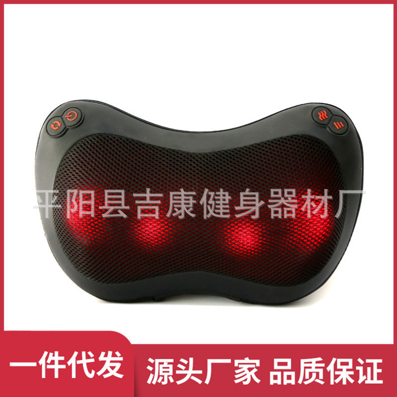 颈椎揉捏红外按枕车家两用腰部背部颈部电动按仪按器