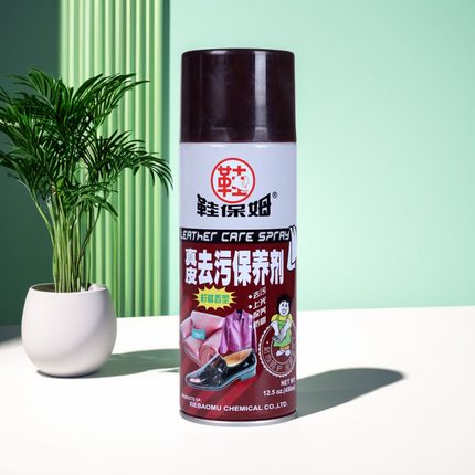 鞋保姆真皮去污保养剂皮鞋护理上色防霉鞋油皮革皮衣沙发清洁喷剂