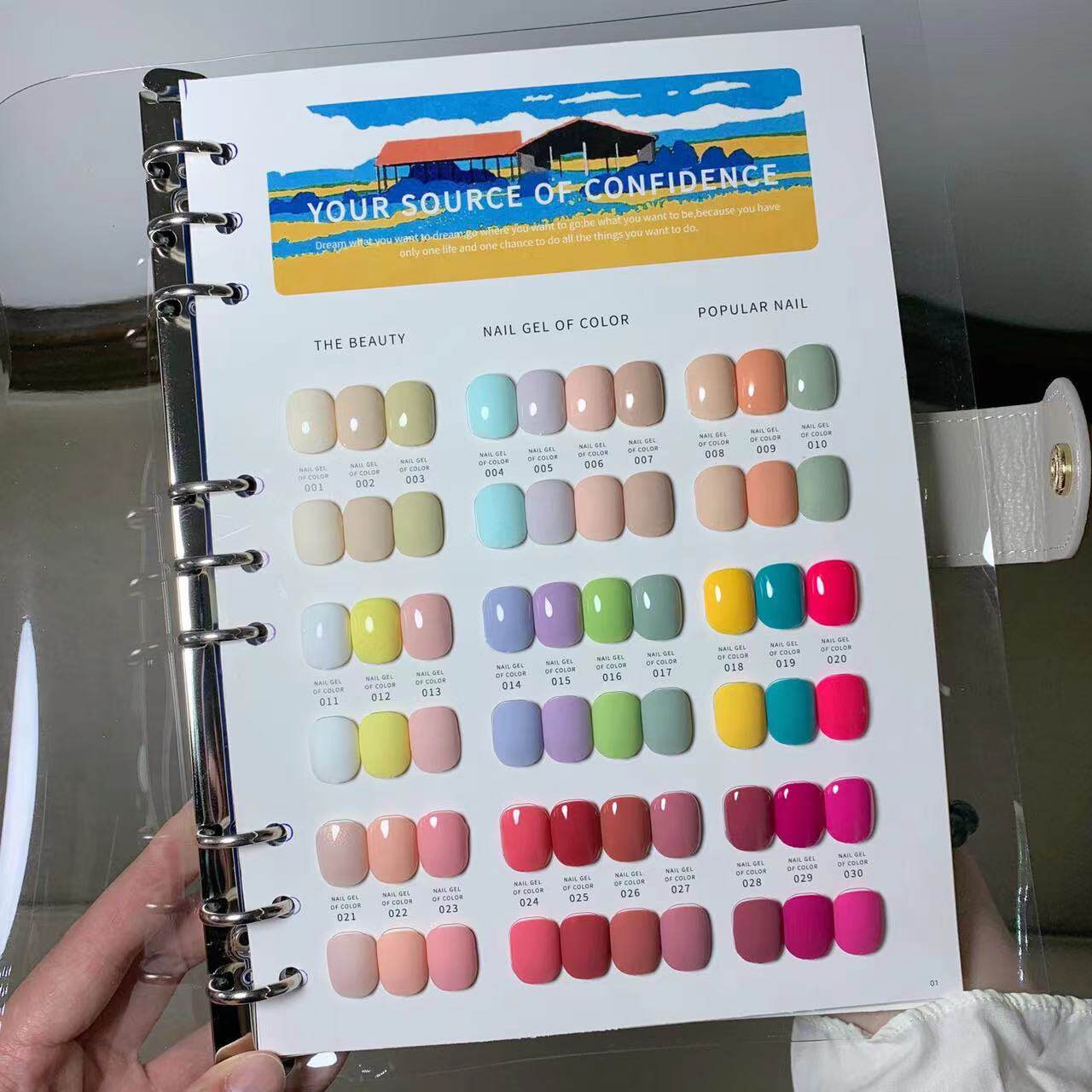 圣薇澜艺术家插画师2023年秋冬新色流行色甲油胶瓶装显白美甲套装