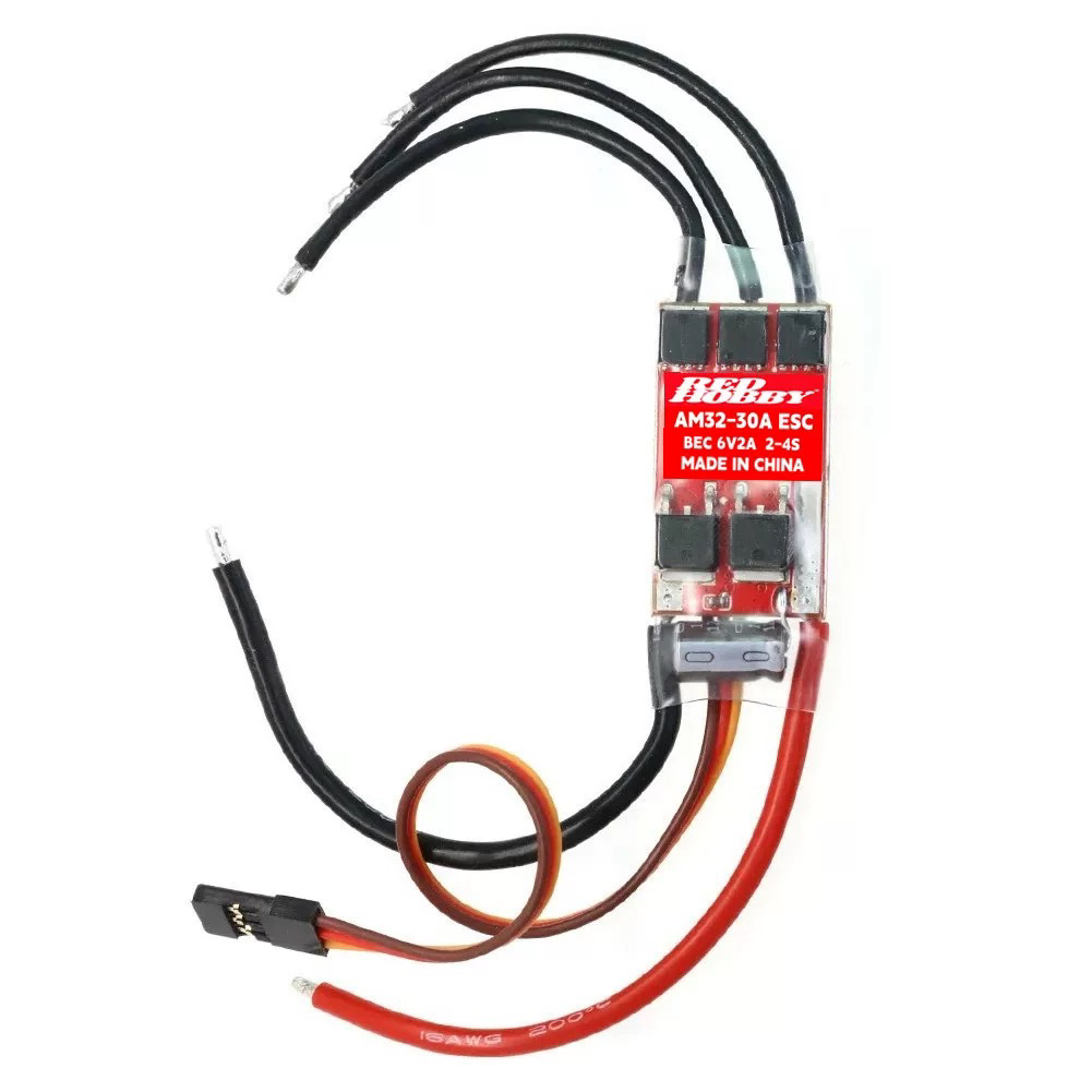 RedHobby-AM32ESC AM32电调30A无刷电调 无人机 船模 车用 攀爬车