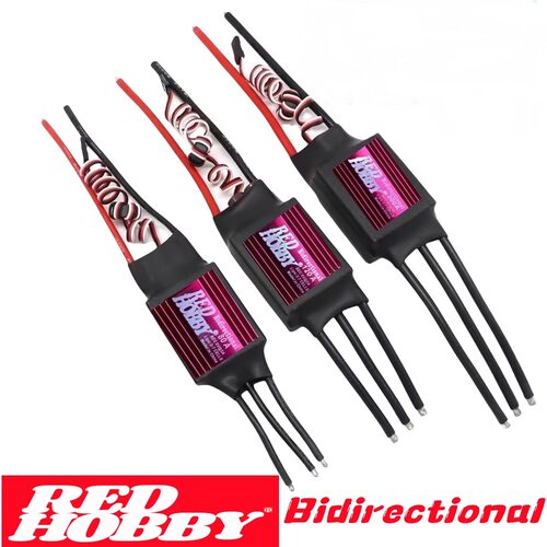 RedHobby双向无刷电调ESC80A120A/200A适合 车 船 推进器 风动船
