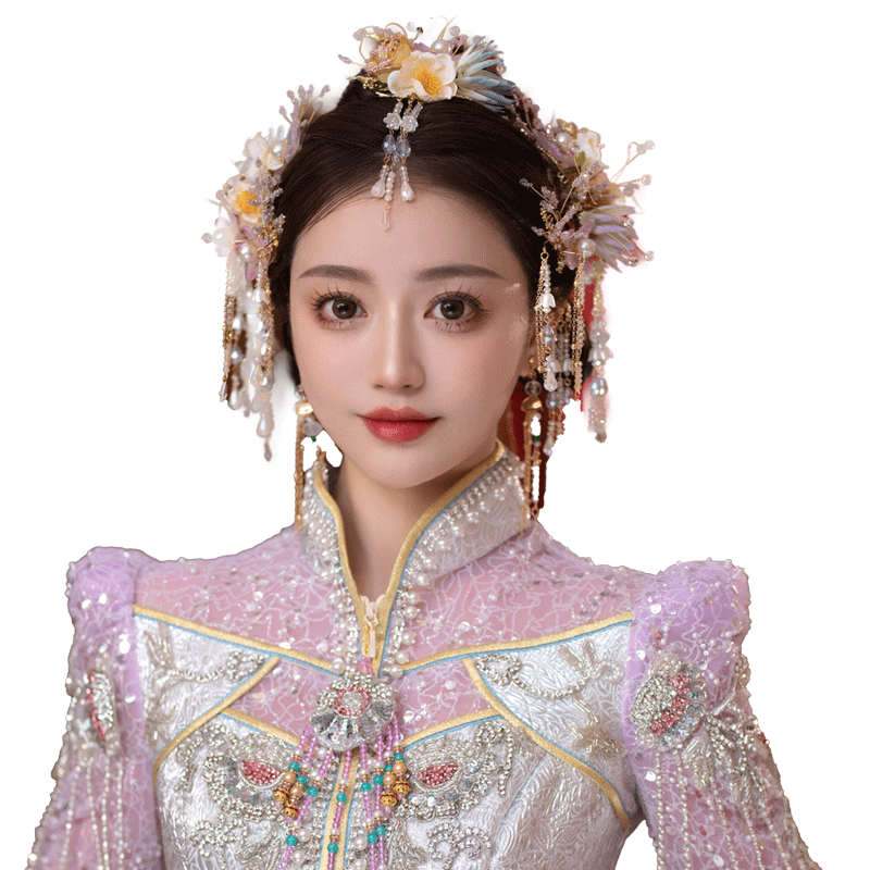 新中式秀禾头饰新娘民族风发饰