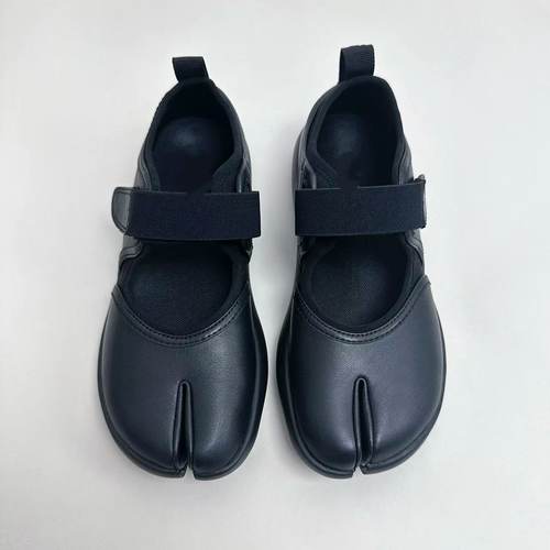 小香风灰色方头玛丽珍单鞋女鞋子2026新款春季百搭法式粗跟通勤鞋