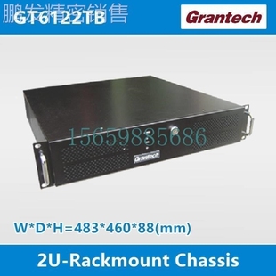 议价议价工控机箱 6122TB M科技电脑3PCI扩展GRAN 艾讯宏达2U架GT