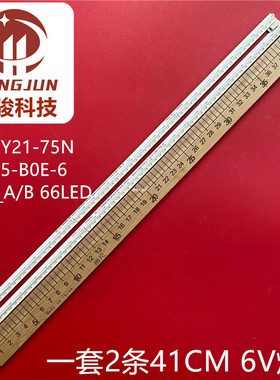 2条*SSC-Y21-75NAN085-B0E-66LED_A/B 66LED灯条  6V灯管 200628