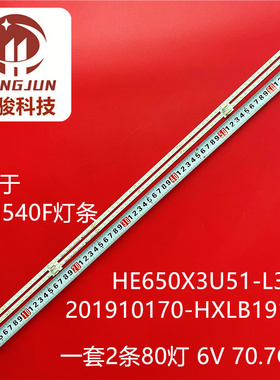 适用东芝65M545F灯条HE650X3U51-L3K8+2019101701+APT-HXLB19126
