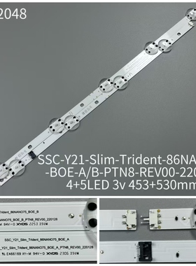 SSC-Y21-Slim-Trident-86NANO75-BOE-B-PTN8-REV00-220128灯条