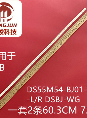 适用DV550FHM-NN0 DS55M54-DS01-V01-L DS55M54-DS01-V01-R灯条