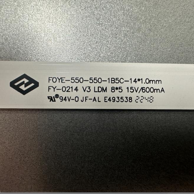 FOYE-550-550-1B5C-14*1.0mm灯条