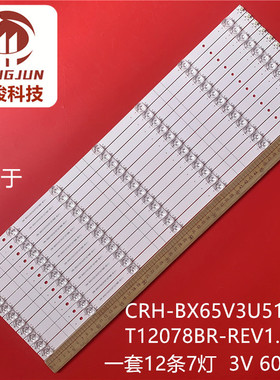 适用海信65R6A灯条JL.D65071330-003BS-M_V01液晶电视背光LED铝板