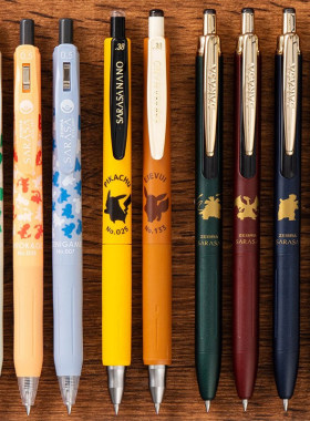 日本ZEBRA斑马sarasa Pokemon宝可梦皮卡丘联名金属中性笔多功能