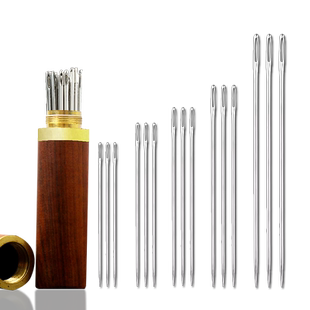 老式缝衣针手工针线家用缝纫钢针缝衣服用的针线缝被子大眼针细针