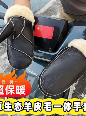 冬季加厚保暖防风手套
