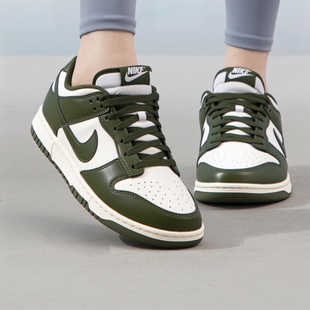 HF5441 Low男子白绿防滑耐磨低帮休闲运动板鞋 102 耐克Dunk Nike