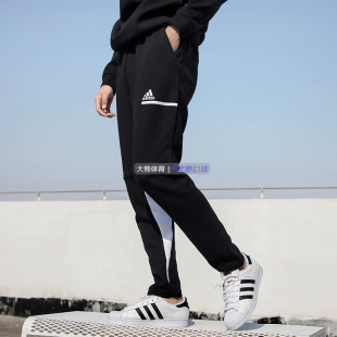 ZNE男子直筒针织舒适运动休闲长裤 GM6545 阿迪达斯ADIDAS 专柜正品