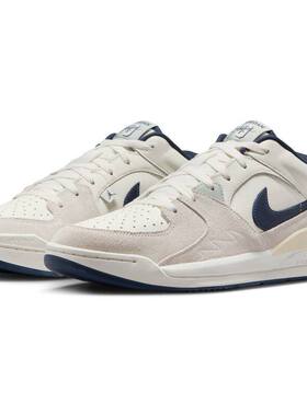 Jordan Air Ship 米灰色 男款 低帮 休闲复古篮球鞋IB4713-041