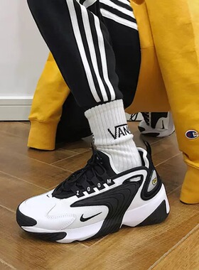 专柜正品耐克NIKE ZOOM 2K女子休闲复古老爹运动跑步鞋AO0354-101