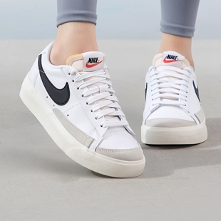 Nike/耐克 BLAZER 开拓者女子厚底低帮休闲运动板鞋DJ0292-101