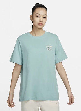 专柜正品Nike/耐克女子短袖T恤休闲透气宽松健身半袖 FD2550-309