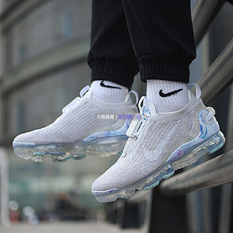 专柜正品耐克nike vapormax男子大气垫运动透气跑步鞋cj6740-100