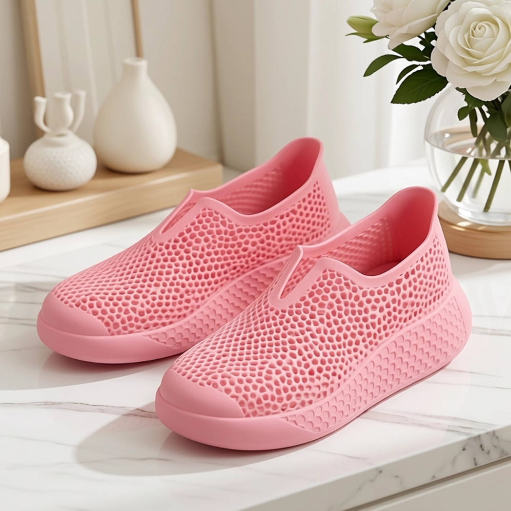 夏季进口厚底乳胶3D男女同款洞洞鞋休闲鞋百搭增高防滑不硌脚百搭,女鞋,洞洞鞋,淘宝优惠券,粉丝福利购,淘宝优惠卷