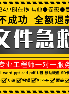 ppt.excel.word.psd文件修复损坏WPS文档表格U盘乱码远程数据恢复
