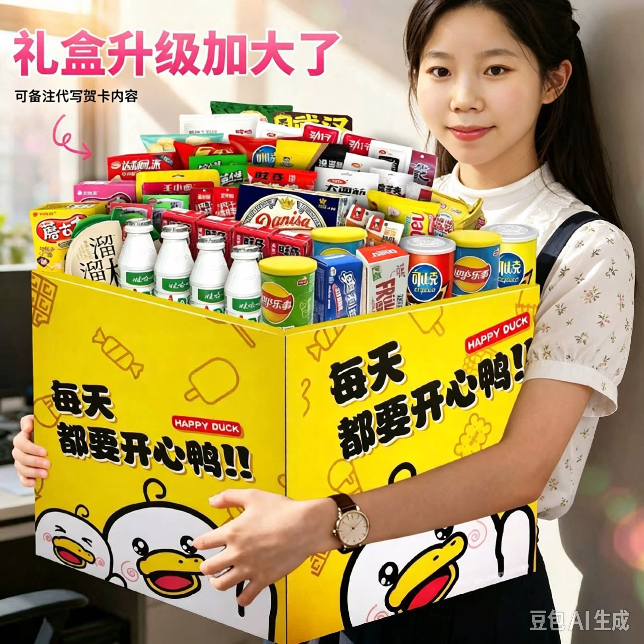 儿童零食大礼包整箱送男女友生日