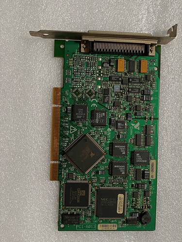 议价NI  数据采集卡  PCI-6013 现货 实拍 成色新议价