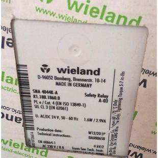 R1.188 非实价议价议价议价SNA 4044K 德国wieland威朗安全模块