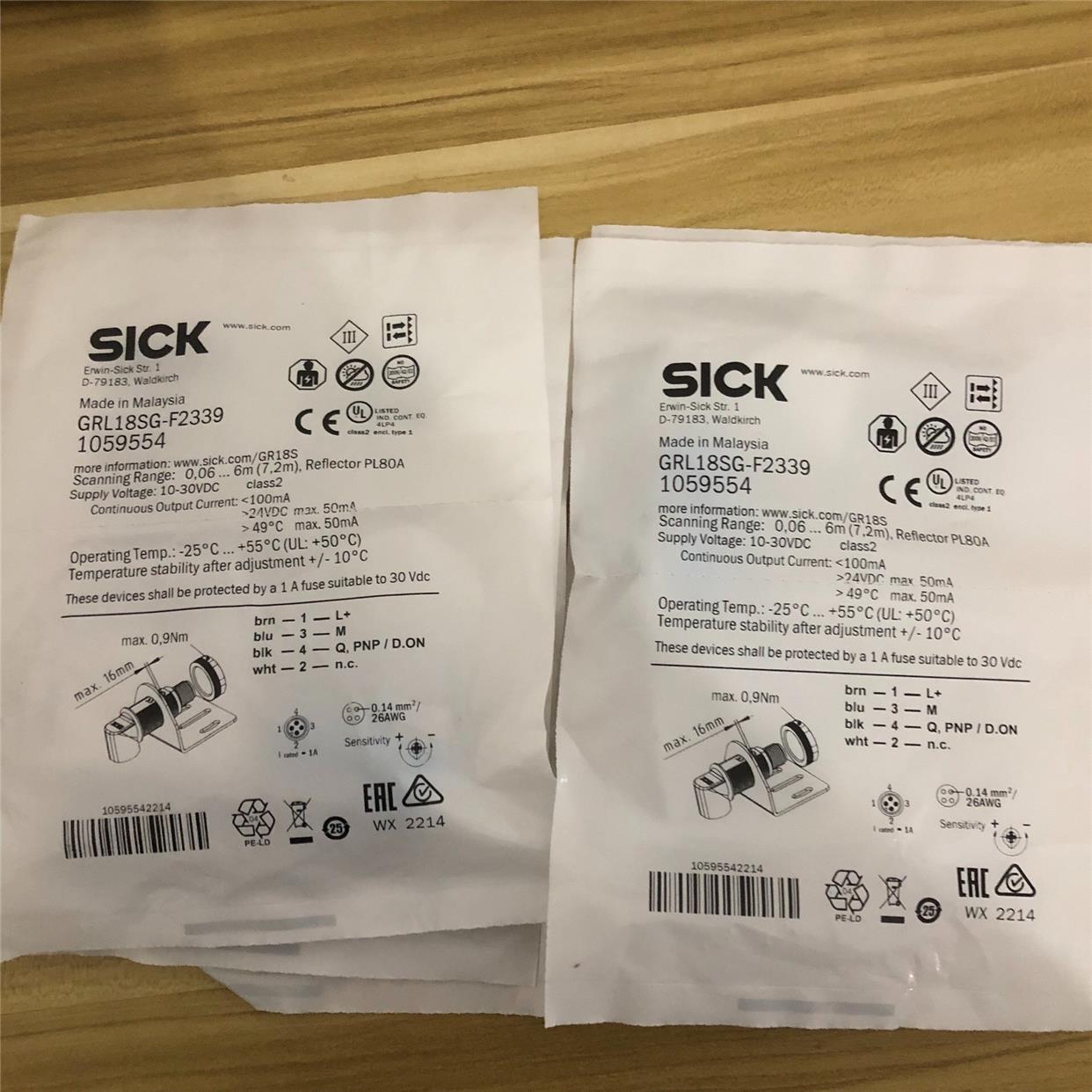 非实价议价议价全新包装德国SICK西克GRL18SG-F2339货号105议价非