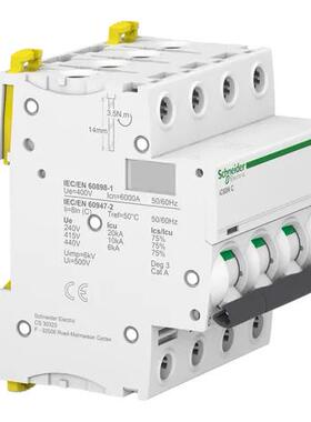 非实价议价议价施耐德A9F74420断路器iC60N 4P C25A C20A原装进口