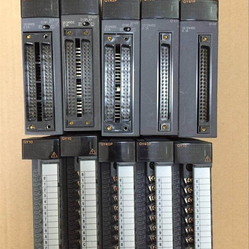 非实价议价议价QY42P QY41P 三菱PLC输出模块原装二手拆机质量保