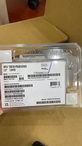 议价intel P5530 3.84T U2  NVME 4.0议价
