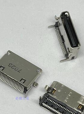 非实价议价议价SFF-8612接口座子卧贴AMP安费诺G14A422216议价非