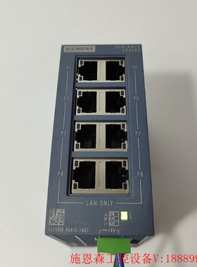 议价西门子8口工业交换机XB008G,6GK5008-0GA10议价