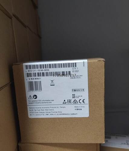 议价6ES7211-1BE40-0XB0全新原装正品未拆封议价